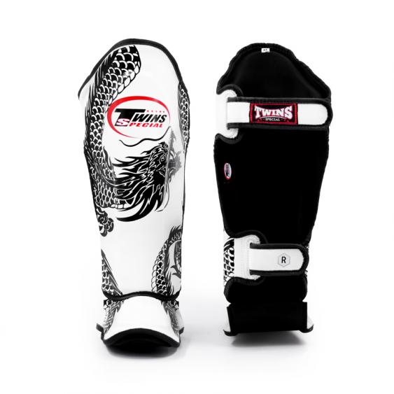 Twins Special Shin Guards FSGL10-49 black/white